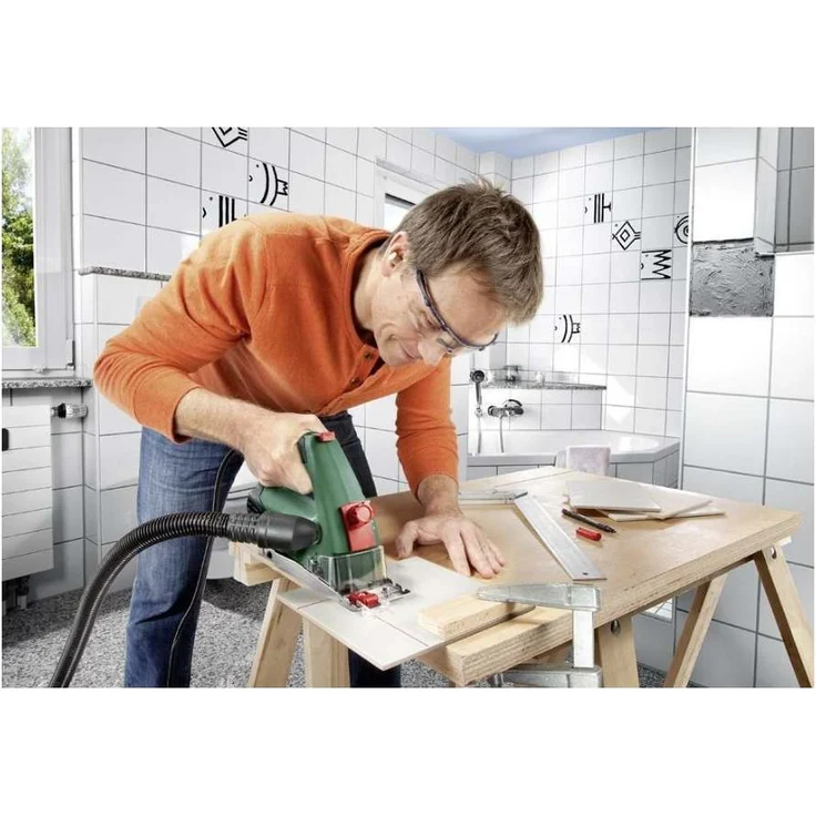 Bosch Mini-Kreissäge PKS 16 (400 Watt, im Koffer) – Bild 3