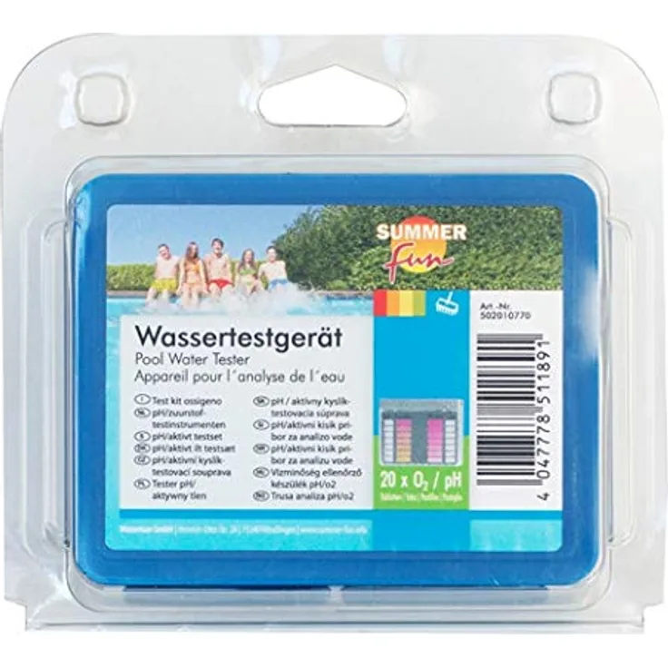 Waterman Summer Fun Wassertestgerät Sauerstoffmethode