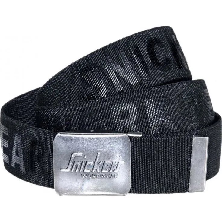 Snickers Elastischer Gürtel schwarz 39 mm One size