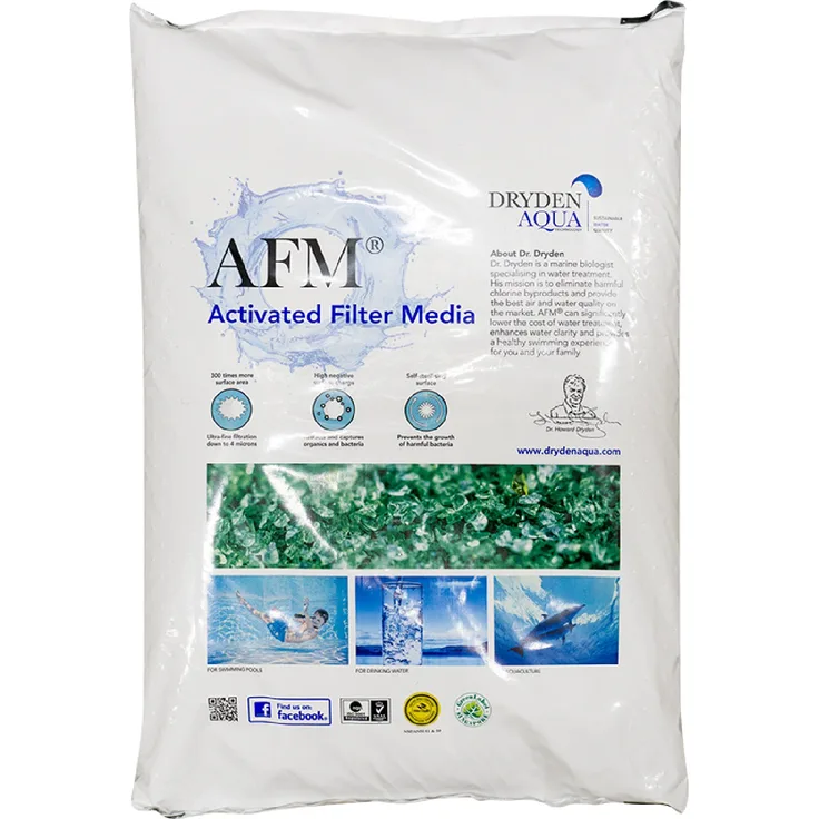 SIBO AFM Grade 1 Poolfiltermaterial 0,4 -0,8 mm 21 Kg Glasfiltermaterial