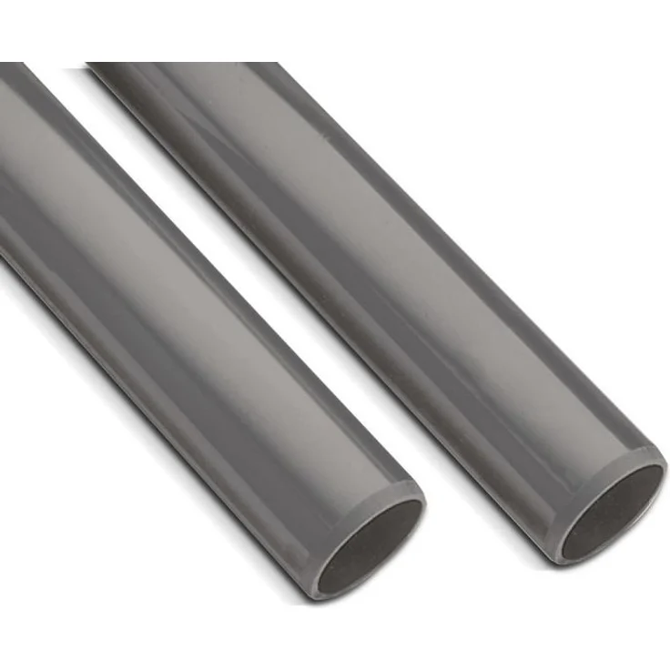 mega d 63 PVC Rohr ohne Muffe grau 1,0 m