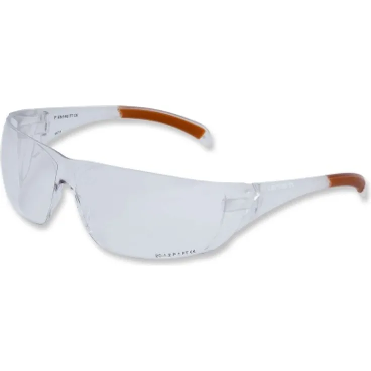 Carhartt Unisex-Adult Billings Safety Glasses Sunglasses, Clear, OFA