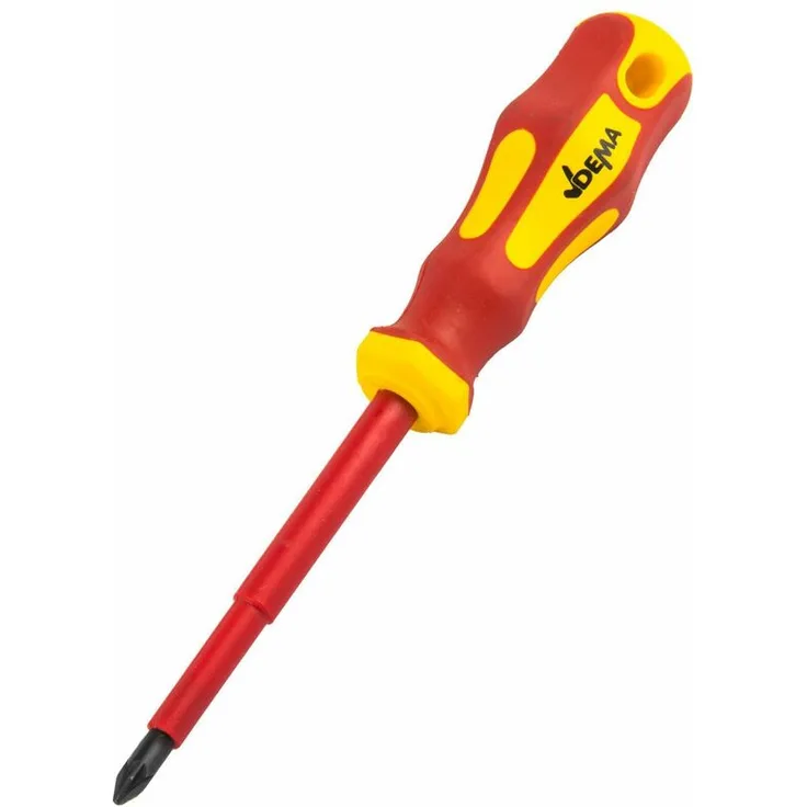 Dema - Elektriker Schraubendreher Schraubenzieher Kreuz-schlitz PZ2x100 magnetisch