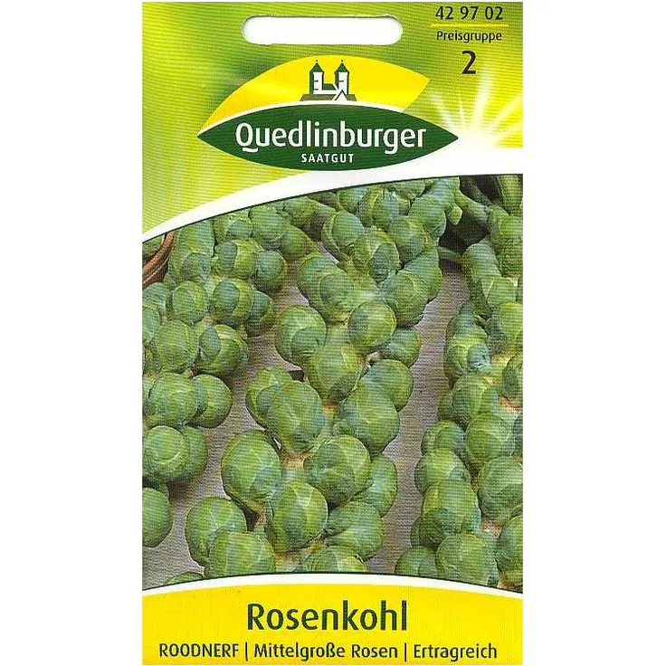 QUEDLINBURGER Rosenkohl, Roodnerf