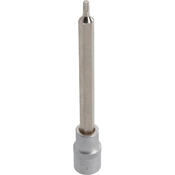 BRILLIANT TOOLS BT022713 1-2 Zoll Bit, TORX, 200mm Schraubendreher-Einsatz, Chrom-Vanadium-Stahl, T55