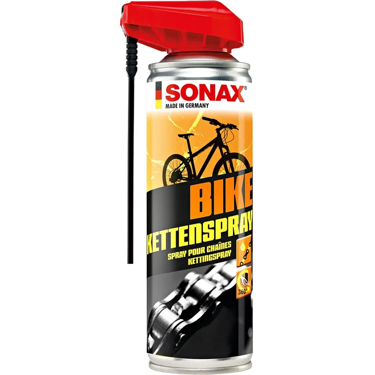 SONAX 08762000  BIKE KettenSpray mit EasySpray 300 ml – Bild 1