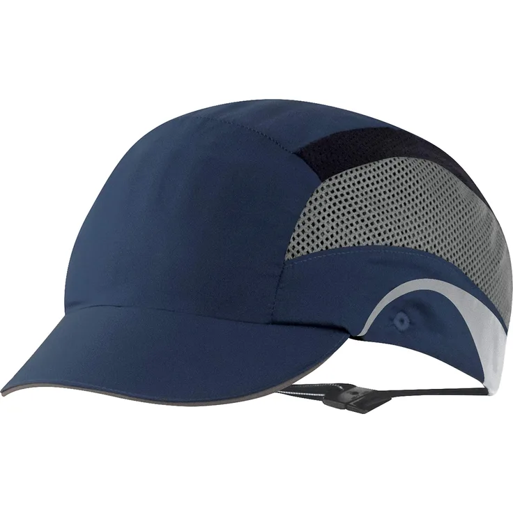JSP C78118 Aerolite Anstoßkappe, Marineblau, 50mm Schild, 20 Stück