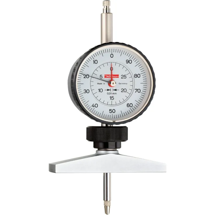 Käfer Tiefenmessgerät 0,01mm / 30mm / 58mm / 2 Zeiger / Werksnorm 40010 (40010)