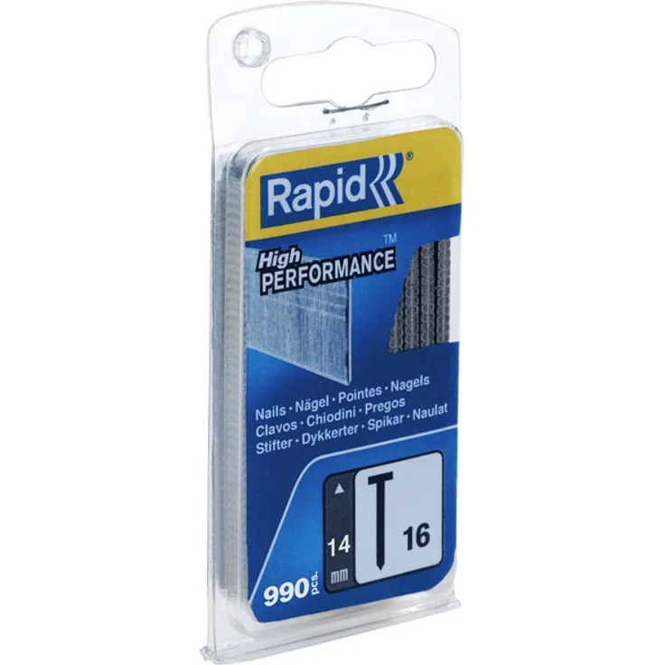 Tackernägel, 14 mm, Nägel Typ 16, 990 St., in Blisterverpackung