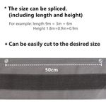 Balkonsichtschutz blickdichte Wind- und UV-Schutz Wetterfest, 120 x 300cm