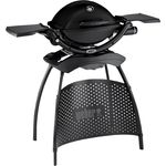 Weber 1200 Q-Series Gasgrill, 1 Brenner, direktes Grillen, indirektes Grillen, Piezozündung, Grillfläche 43 x 32 cm