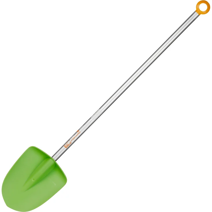 Fiskars Kinder-Spaten, Länge: 91 cm, Kunststoff-Blatt-Aluminium-Stiel, Grün-Orange, MyFirst Fiskars, 1001420
