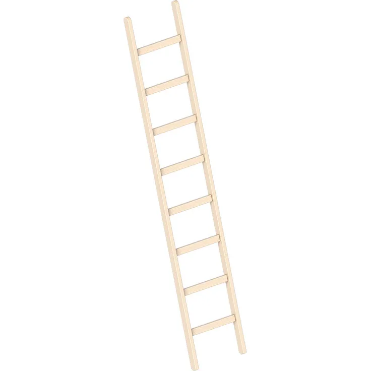 Layher Holzanlegeleiter 1052 8 Stufen Leiterlänge 2,45 m