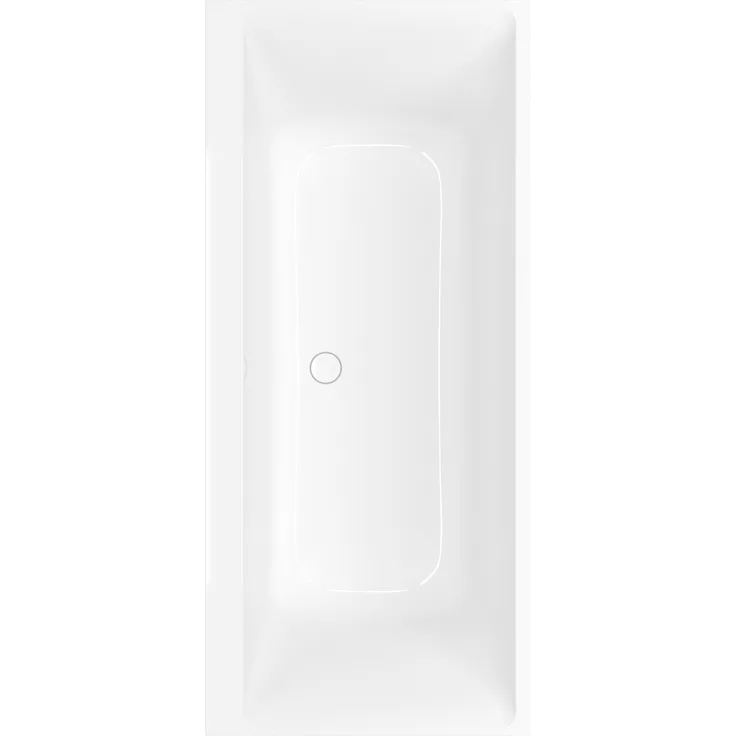 Villeroy & Boch Subway 3.0 rechteckige Badewanne, 1800x800 mm, Quaryl, UBQ180SBW2DV, Farbe: weiß-alpin - UBQ180SBW2DV-01