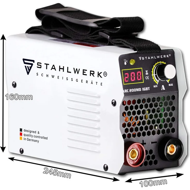STAHLWERK ARC 200 MD IGBT - Schweißgerät DC MMA/E-Hand Welder mit 200 Ampere – Bild 2