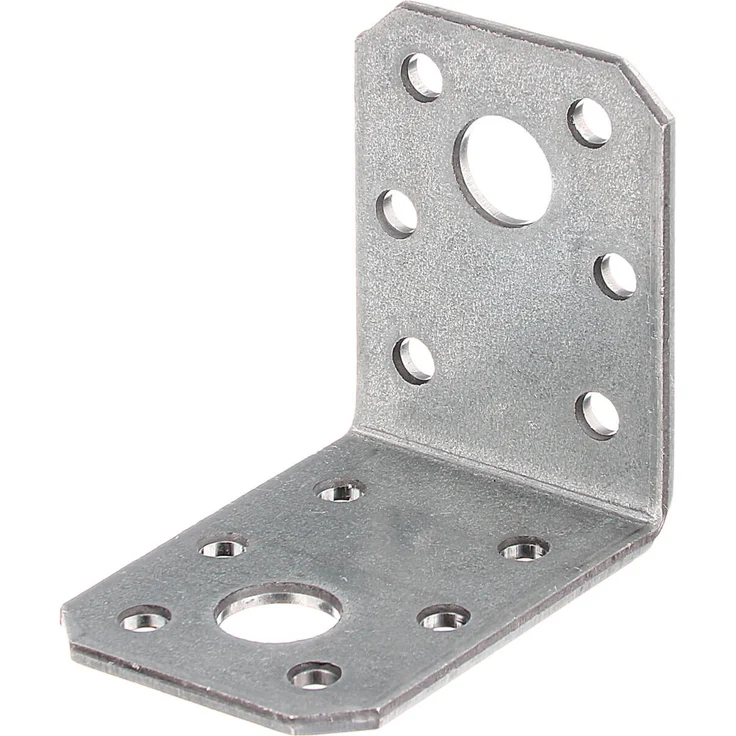 GAH Alberts Winkelverbinder, 50 x 50 x 35 mm, verzinkt | Holzverbinder-Winkel, Stahl – Bild 1