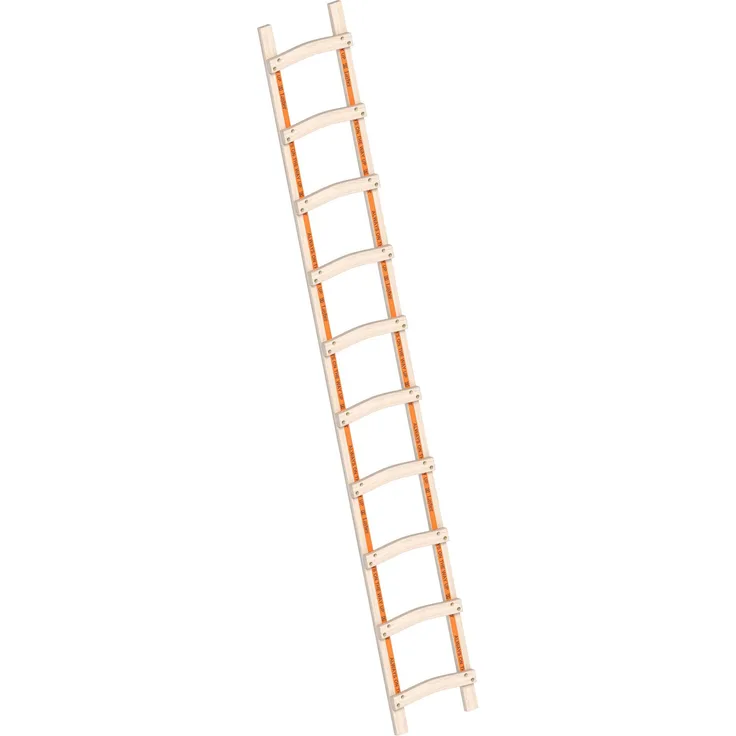 Layher 1046 Holzdachdeckerleiter 10 Sprossen