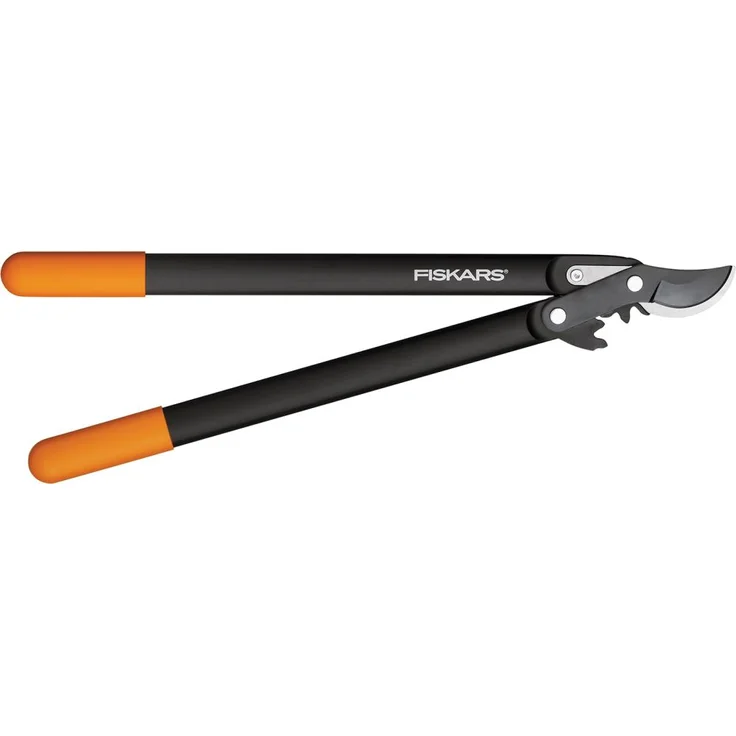 Fiskars PowerGear II Bypass-Getriebeastschere für frisches Holz, Antihaftbeschichtet, Gehärteter Präzisionsstahl, Länge 56 cm, Schwarz-Orange, L76, 1001553 – Bild 1