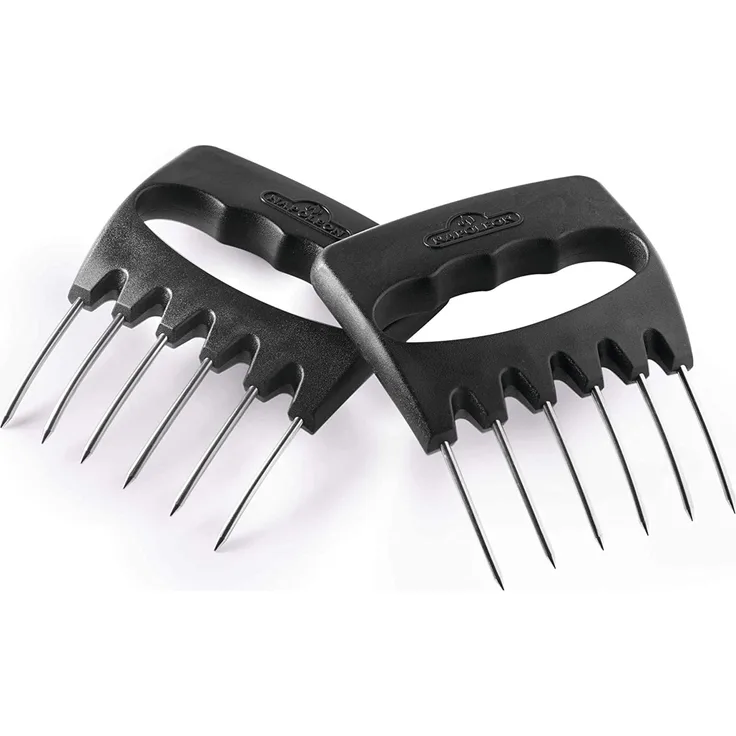 Napoleon Fleischkrallen Grillbesteckset Grillwerkzeug, Edelstahl, 2 Stück, 70043