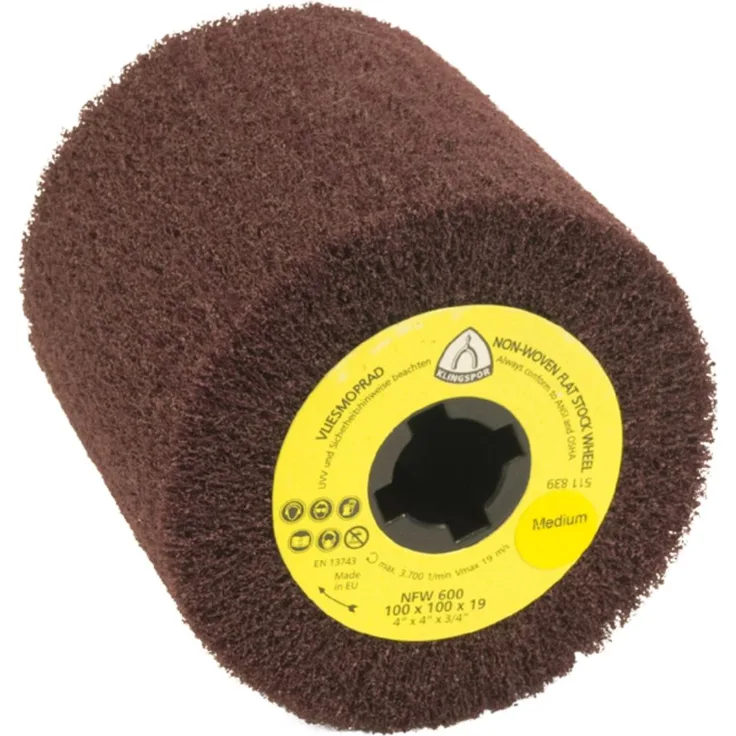 Klingspor Schleifmop-Walze, NFW 600, Abm.: 100x100x 19Korn: very fine (258897)