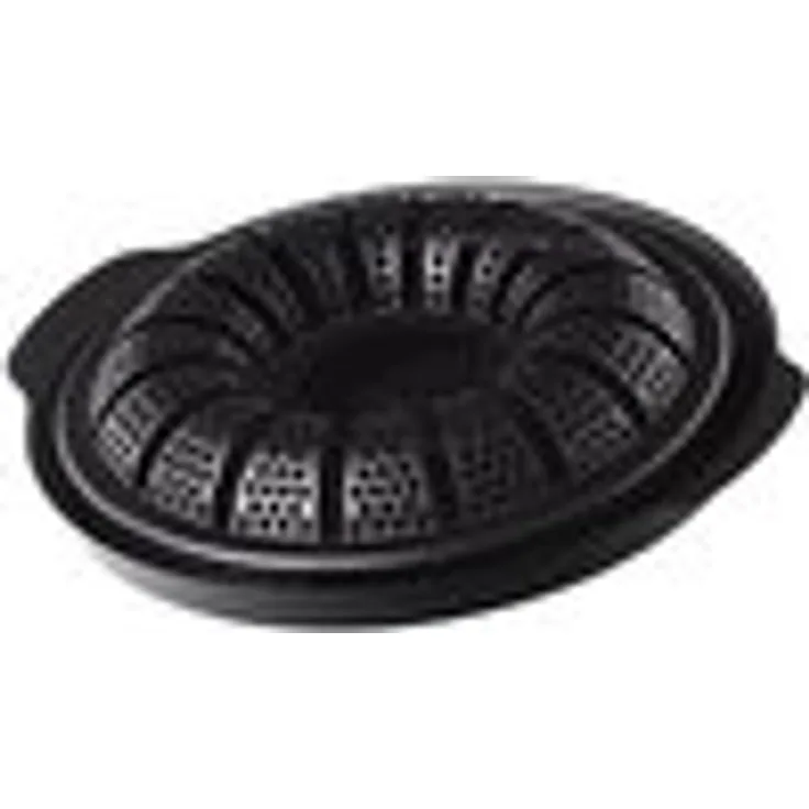 Weber Original Schweinebraten Halter, silber, 30 x 28 x 8,5 cm, 17637