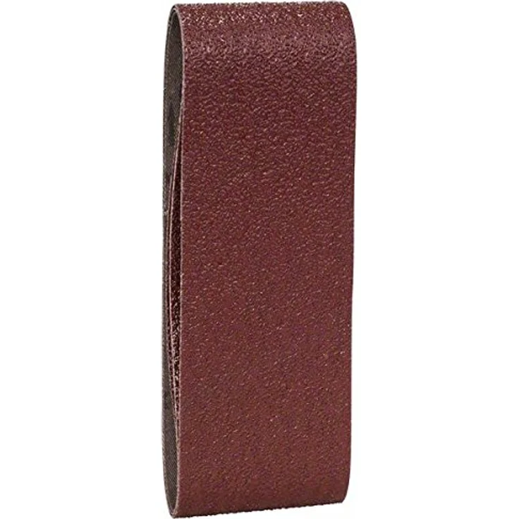 Bosch DIY Schleifband (für Bandschleifer verschiedene Materialien, 3 Stück, 65 x 410 mm, Körnung 40)