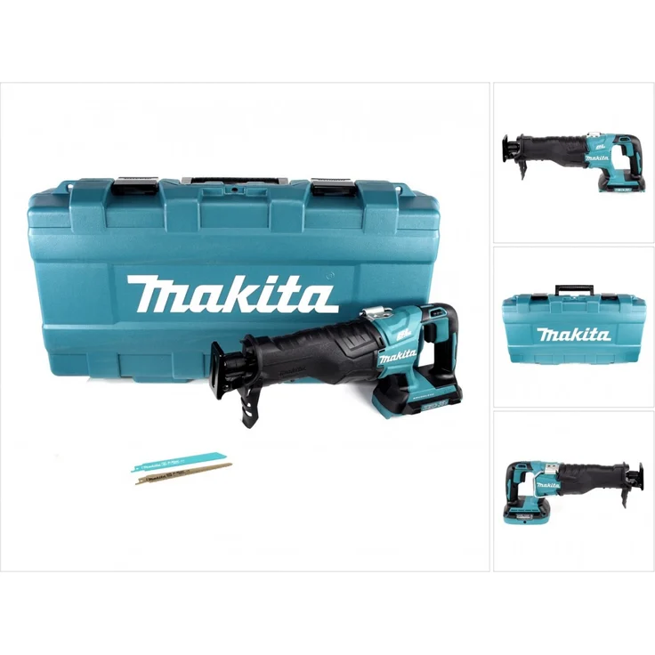 Makita Akku-Reciprosäge (2 x 18 V, ohne Akku, ohne Ladegerät) DJR360ZK – Bild 2