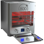 intergrill 800 Grad Oberhitze-Elektrogrill Pure XLc Digitalanzeige Indoor Küche Steakgrill Hochleistungsgrill 16kg Oberhitzegrill Profi Qualität