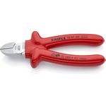 KNIPEX 70 07 160 Seitenschneider verchromt tauchisoliert, VDE-geprüft 160 mm
