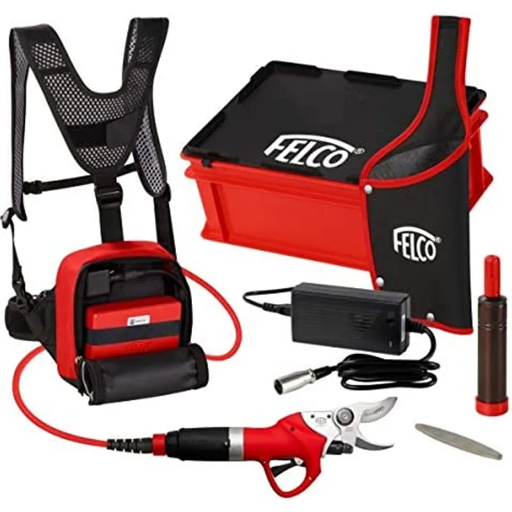 Felco Elektrische Baum-, Rebschere mit Akku und Power Pack 812
