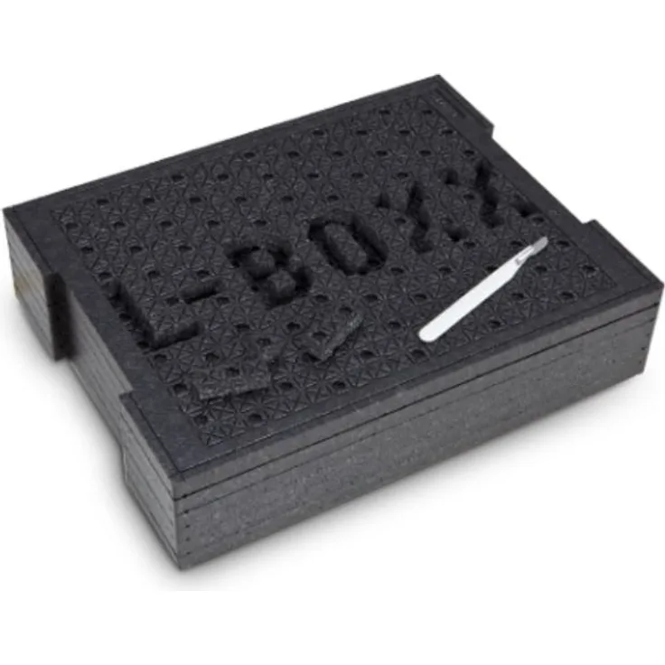 L-BOXX 136 Schnitteinlage EPP BSSfür L-BOXX 136 - bestehend aus: 6 genoppten 15mm starken EPP-Platte