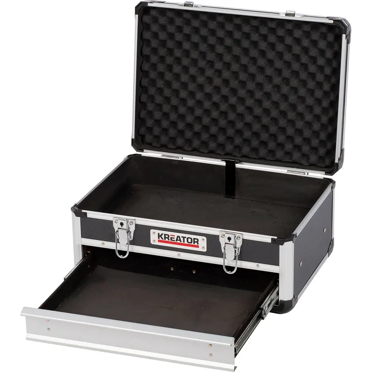 KREATOR KRT640601B Alukoffer 430 x 300 x 205 mm 1 Schublade