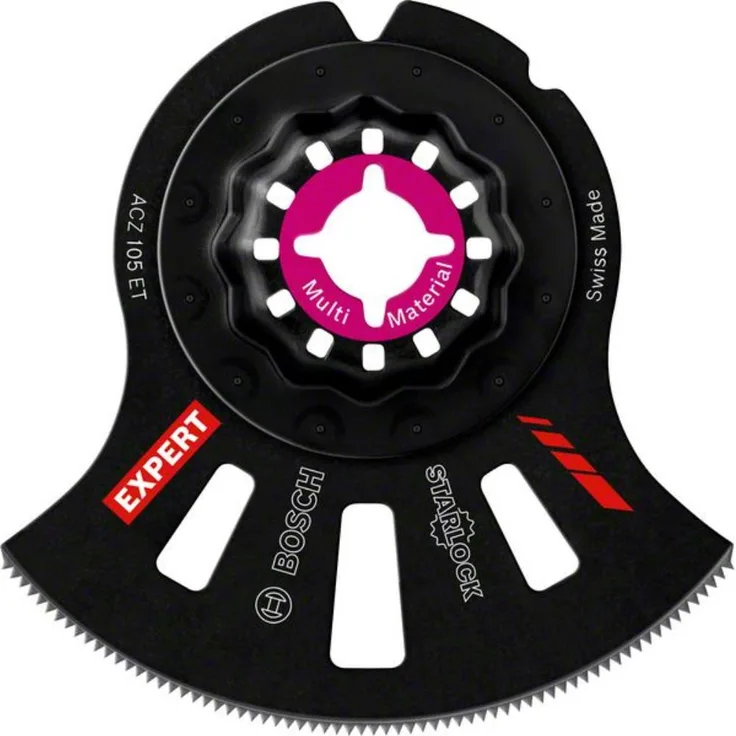 Expert MultiMaterial Segment Blade (Segmentsägeblatt) ACZ 105 ET Blatt für Multifunktionswerkzeuge,