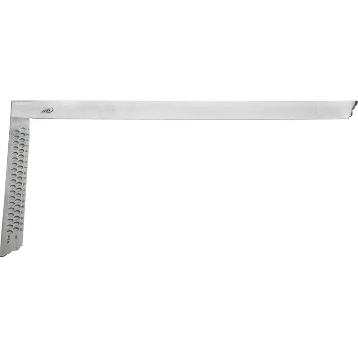 HELIOS-PREISSER 0396454 Zimmermannswinkel mit Anreißlöcher, 700 x 300 mm