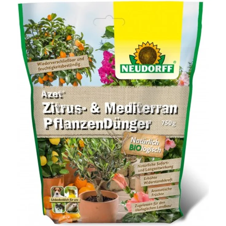 Neudorff Azet Zitrus- und MediterranpflanzenDünger 750 g