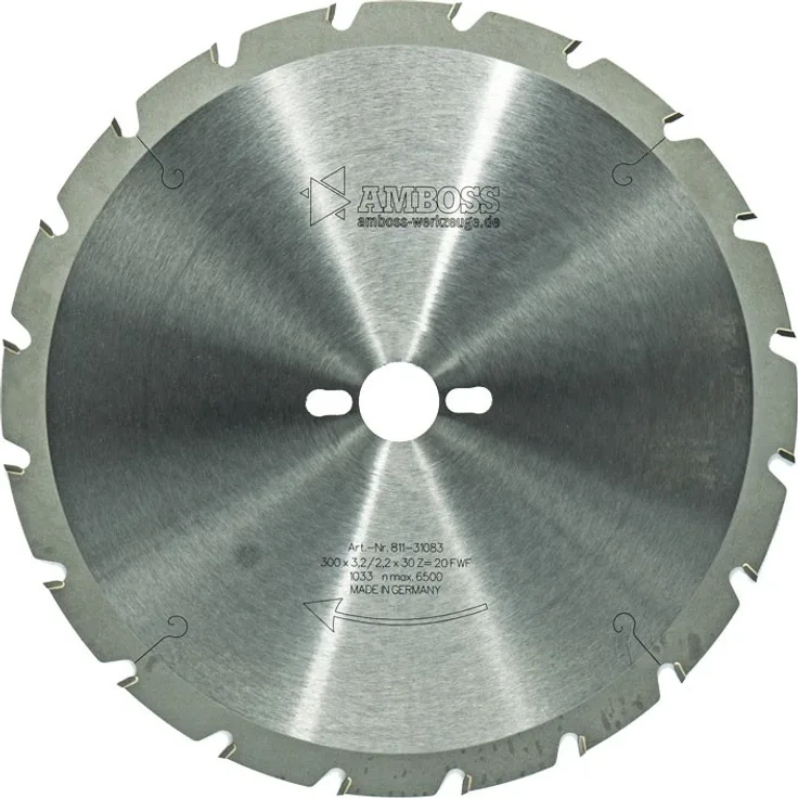 Amboss HM Kreissägeblatt - 400 x 4.0 x 30 Z=28 FWF