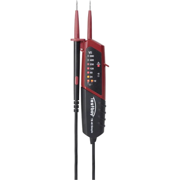 Testboy 40 Simple Zweipoliger Spannungsprüfer mit LED-Anzeige – Bild 1