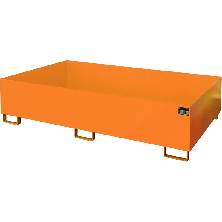 Bauer Regalwanne RW 2200-2, lackiert, Gelborange