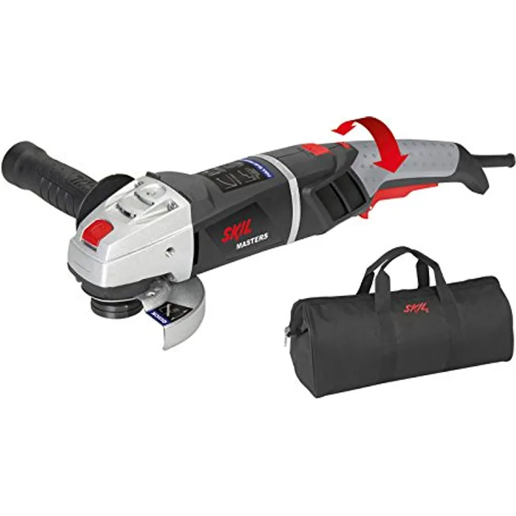 Skil Masters Winkelschleifer 9412 MA 1.300 W, 125mm, Leerlaufdrehzahl: 3000-12000 min-1 125 mm Netz