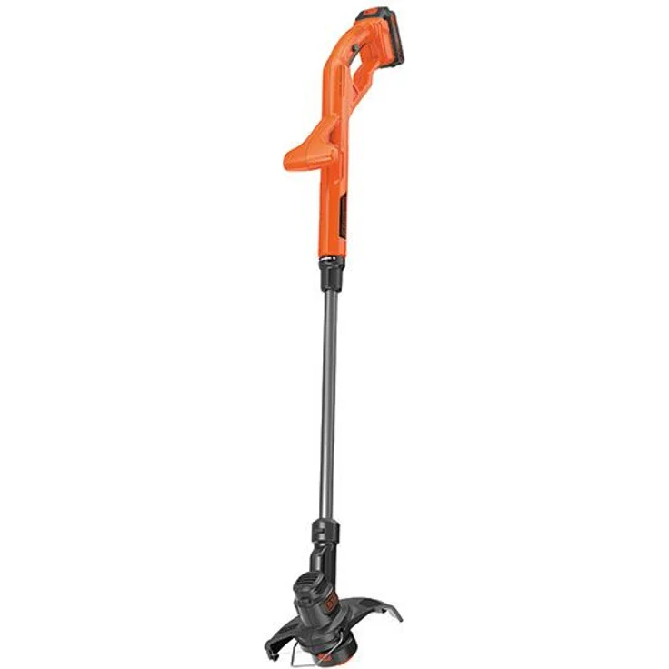 Black+Decker Rasentrimmer (18V 1,5Ah, 25 cm Schnittbreite, AFS Reflex Fadenverlängerung, für kleine und mittlere Gärten, inkl. Akku und Ladegerät) ST1823 – Bild 1