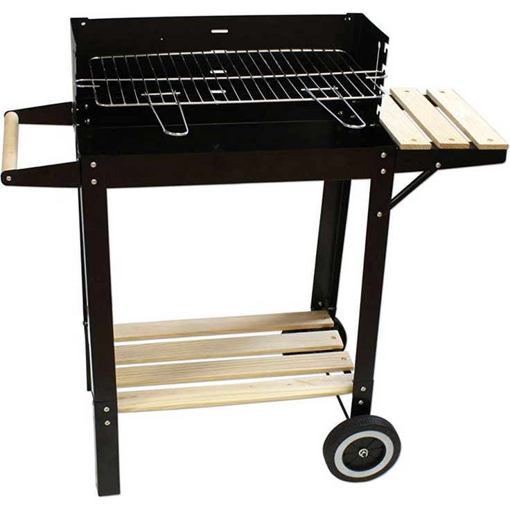 Kynast Deluxe Holzkohlegrillwagen, Grillfläche 50 x 24,8 cm