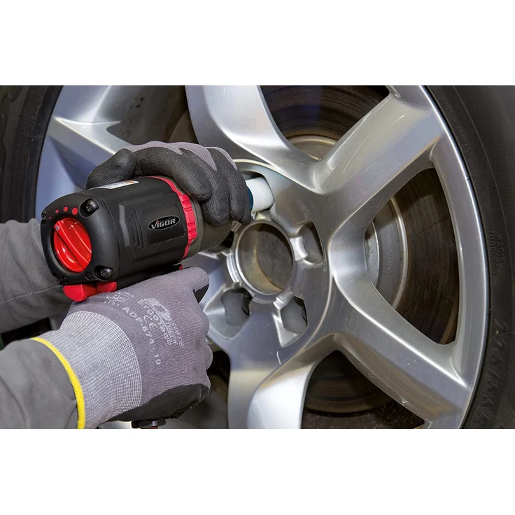 Vigor V4800 Druckluft-Schlagschrauber, max. Lösemoment 1200 Nm, Vierkant 12,5 mm (1-2 Zoll) – Bild 5