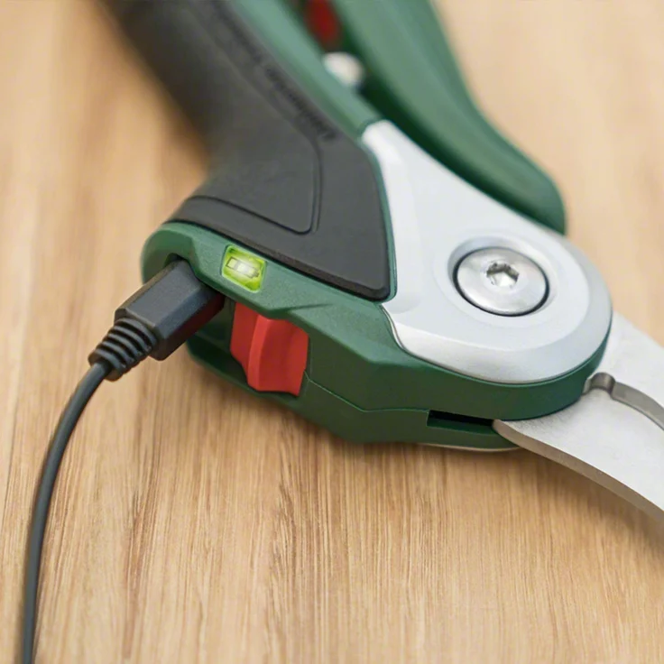 Bosch EasyPrune elektrische Gartenschere (integrierter 3,6 Volt Akku, 450 Schnitte-Akkuladung, in Blisterpackung) – Bild 3