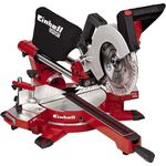 Einhell Zug-Kapp-Gehrungssäge TE-SM 2131 Dual (1600 W, 5000 min.-1, max. Schnittbreite 310 mm, Sägeblatt D 210 mm, Softstart, Spannvorrichtung, inkl. HM-Sägeblatt)