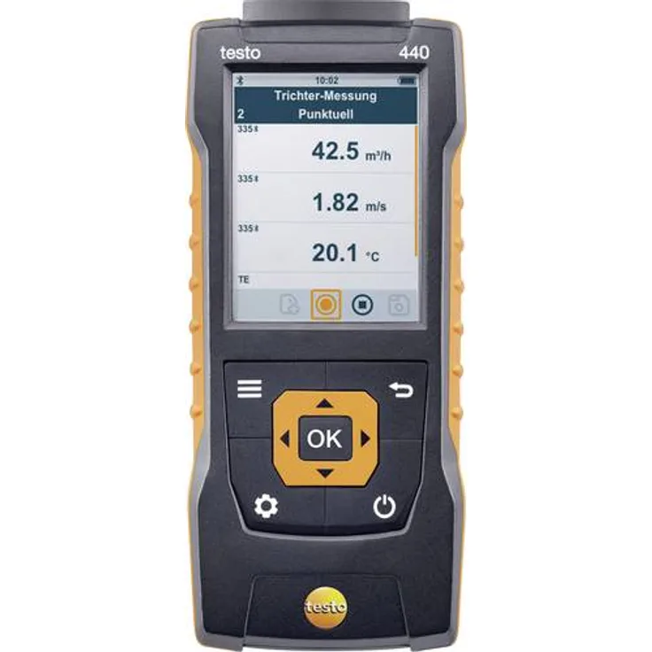 Testo 440 Luftfeuchtemessgerät (Hygrometer) 0% rF 100% rF