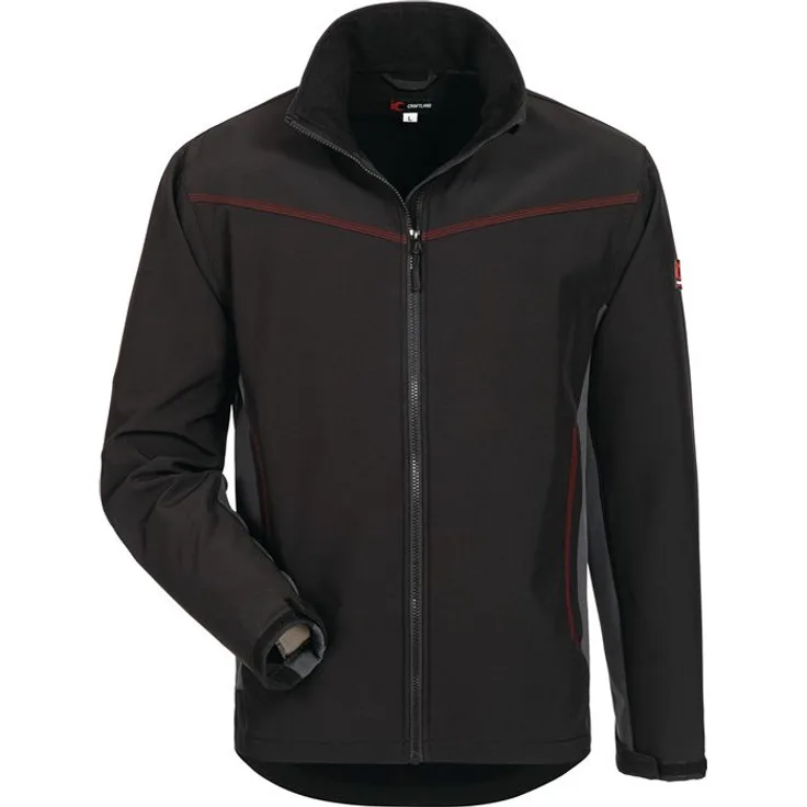 CRAFTLAND Softshelljacke Kian Gr.L schwarz-grau CRAFTLAND