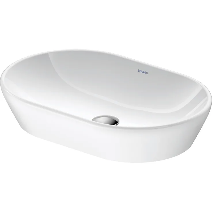 Duravit D-Neo Aufsatzbecken, 600x400 mm, ohne Hahnloch, ohne Überlauf, 237260007 - 2372600070