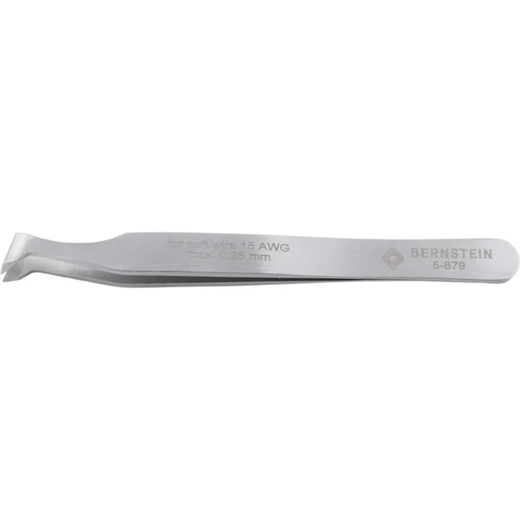 Bernstein Werkzeuge 5-879 Schneidpinzette 115 mm Form 15 AP Carbonstahl bündig, Standard Ausführung