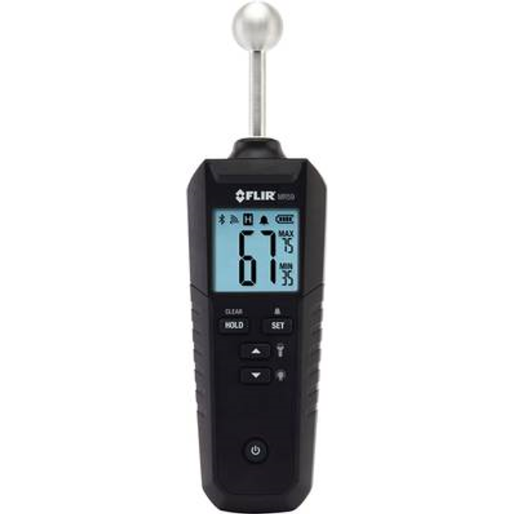 FLIR MR59 Materialfeuchtemessgerät Messbereich Baufeuchtigkeit Bereich 0 bis 100 % Messbereich Holzfeuchtigkeit Bereich 0 bis 100 % MR59 – Bild 1