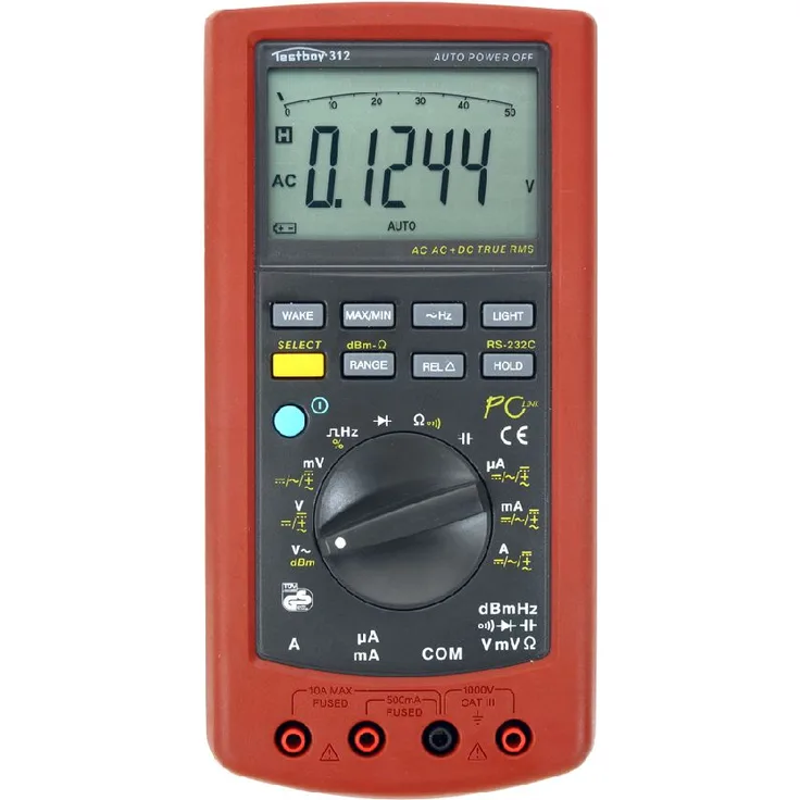 Testboy Digital-Multimeter mit USB-Schnittstelle - TB 312